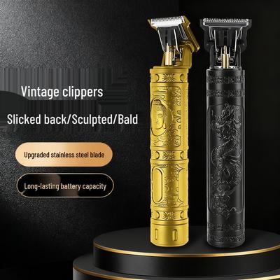 High-Power Rechargeable Hair Clipper for Long Battery Life & Precision Styling