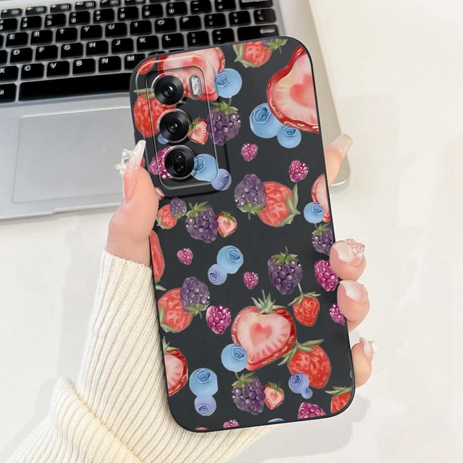 Beautiful Floral Phone Case For OPPO Reno12 12Pro 5G Soft Silicone Shockproof Cover For Oppo Reno12 Pro 5G Reno 12 Cases Bumpers