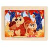 Early Education Wooden 20-Piece Puzzle Board for Infants and Young Children (Ages 0-6)