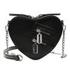 Personalized Creative Love Bag 2025 New Mori Sweet Girl Fashion Niche Versatile Shoulder Chain Bag Pu