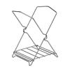 Foldable Garbage Bag Holder Freestanding Trash Bag Holder  for Kitchen Counter Office Desktop