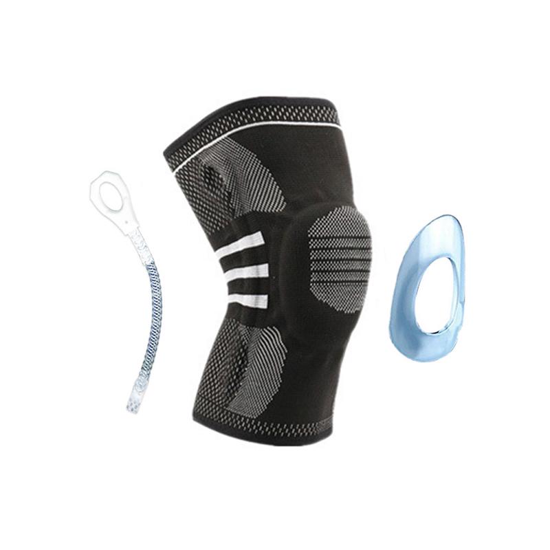 Silicone Pads Fitness Meniscus Patella Protection Kneepads Sports Safety Knee Sleeve