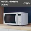 Candy Idea CMWA20SDLW Microwave 700W Digital 20L White - Defrost Function - 5 Power Levels - 8 Automatic Menus