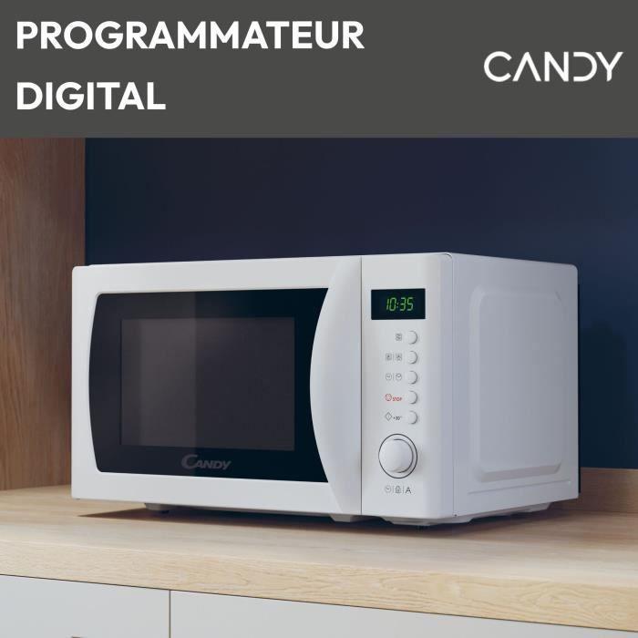 Candy Idea CMWA20SDLW Microwave 700W Digital 20L White - Defrost Function - 5 Power Levels - 8 Automatic Menus