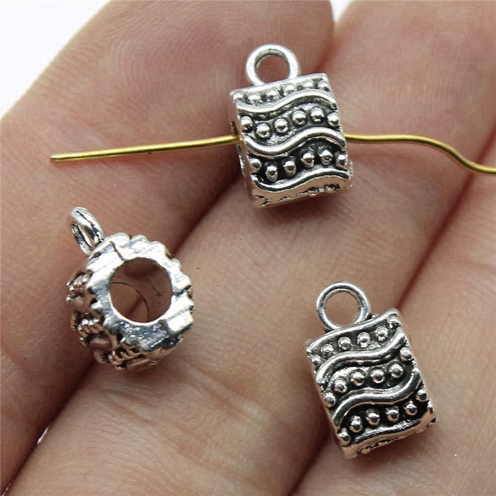 Accessories Parts Pendant Head Bend Tube Kids' Jewelry Materials ZA042