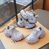 Girls' Sports Shoes 2025 Autumn and Winter New Boys' Dad Shoes Girls Velvet Two Cotton Casual Shoes Children's Running Shoes