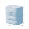 Space Saving Compression Storage Tote Bag Heavy Duty Multipurpose Rectangle Fabric Organizer for Comforters Clothes and Blankets