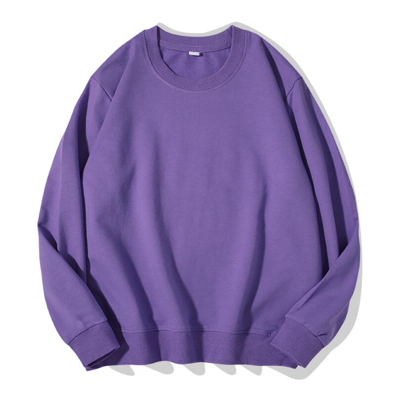 Unisex BFS04-798 260g Solid Crewneck Terry Sweatshirt