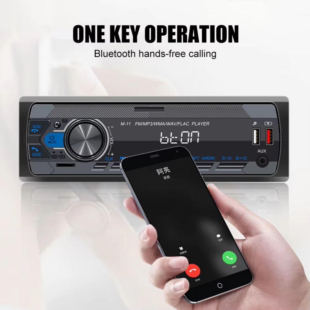 

Bluetooth-совместимый Bluetooth Автомобильный MP3-плеер со светодиодным дисплеем Автомобильный MP3-плеер Автомобильное FM-радио Универсальный Car Radio