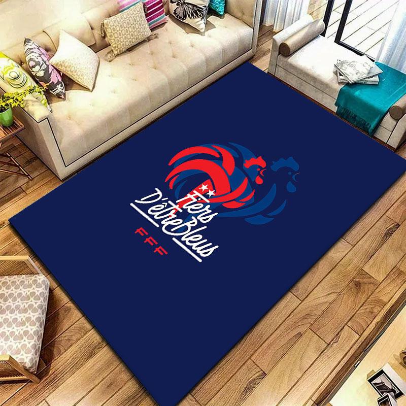 France National Football Team Carpet Rug for Living Room Bedroom Home Sofa Decoration,Kids Play Non-slip Floor Mat