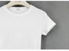 Korean Style Slim Fit Women's Solid Color Short-Sleeve T-Shirt