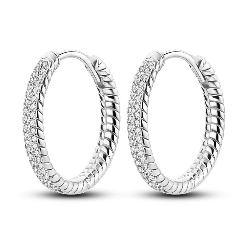 Orstarry 925 Silver Beetle Daisy Insect Flower Earrings Silver Hoop Earrings For Women Jewelry Original Party Gifts