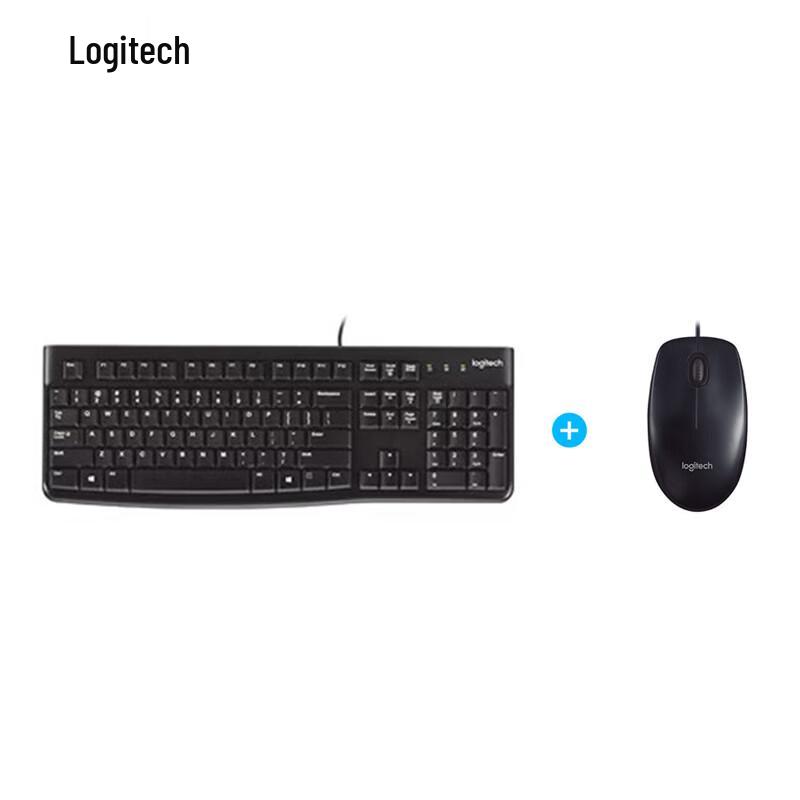 

Logitech K120 Wired Keyboard and Mouse Combo