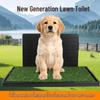 Extrem große 3-lagige Hundetoilette: Kunstrasen Haustier Töpfchen & Trainingsschale