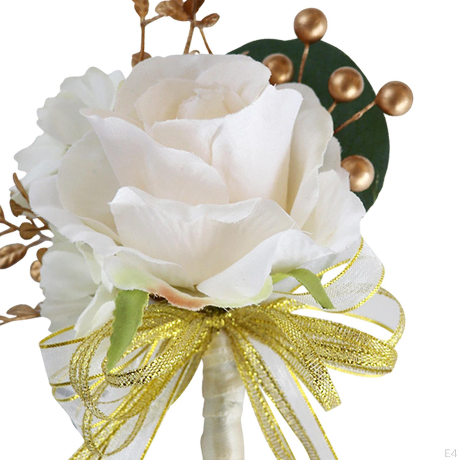 Свадебная бутоньерка — фото 4