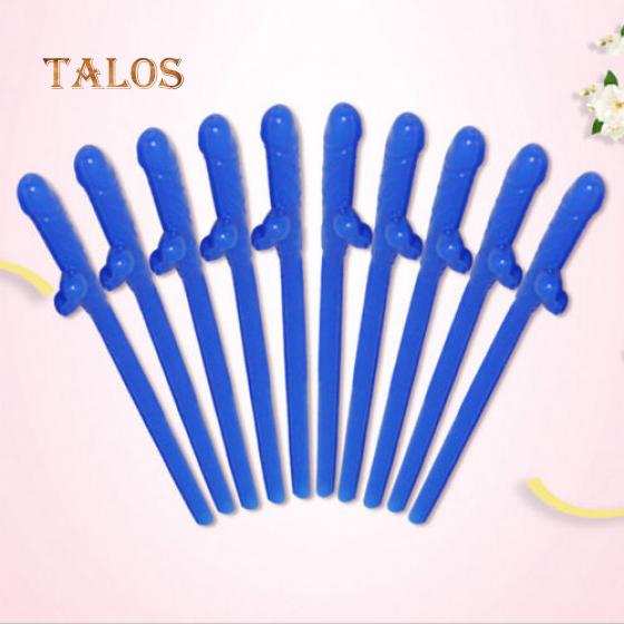 10Pcs/Set Penis Drinking Straws Hens Night Bachelorette Party Favors Decors Decoration