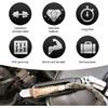Oxygen Sensor Socket With Side Wire Cutout, 1/2" Drive By 7/8" 6-Point O2 Sensor Fit All Vehicles O2 Removal And Tallation, Offset Oxygen Sensor