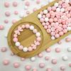 10/38/45PCS Bow Silicone Bead Set, 12mm/15mm, suitable for DIY handmade making, keychains, jewelry, bracelets, necklaces, etc