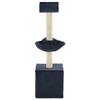Cat Scratching Post with Sisal Scratching Posts 105 cm Blue
