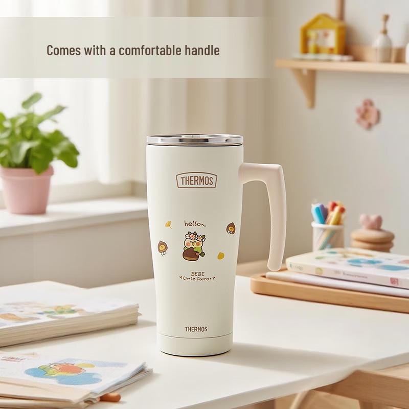 THERMOS TCFH-800S Jumbo Straw Insulated Car Mug 800ml