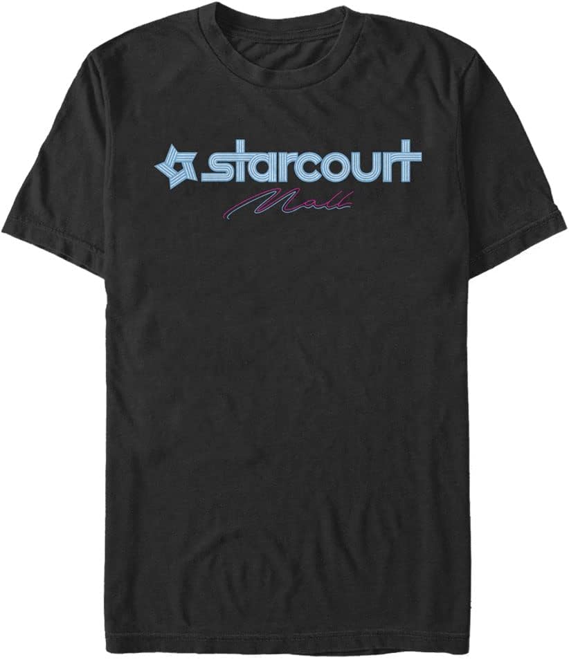 Stranger Things Men s Starcourt Logo Short Sleeve Tee S