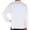 Helly Hansen Long Sleeve Letter Clear Size HH32380 Tee, Unisex, White, XL,