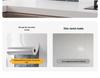 Waterproof Self-Adhesive Faux Marble Tile Sticker for Wall Renovation in Hallways, Kitchens, and Living Rooms