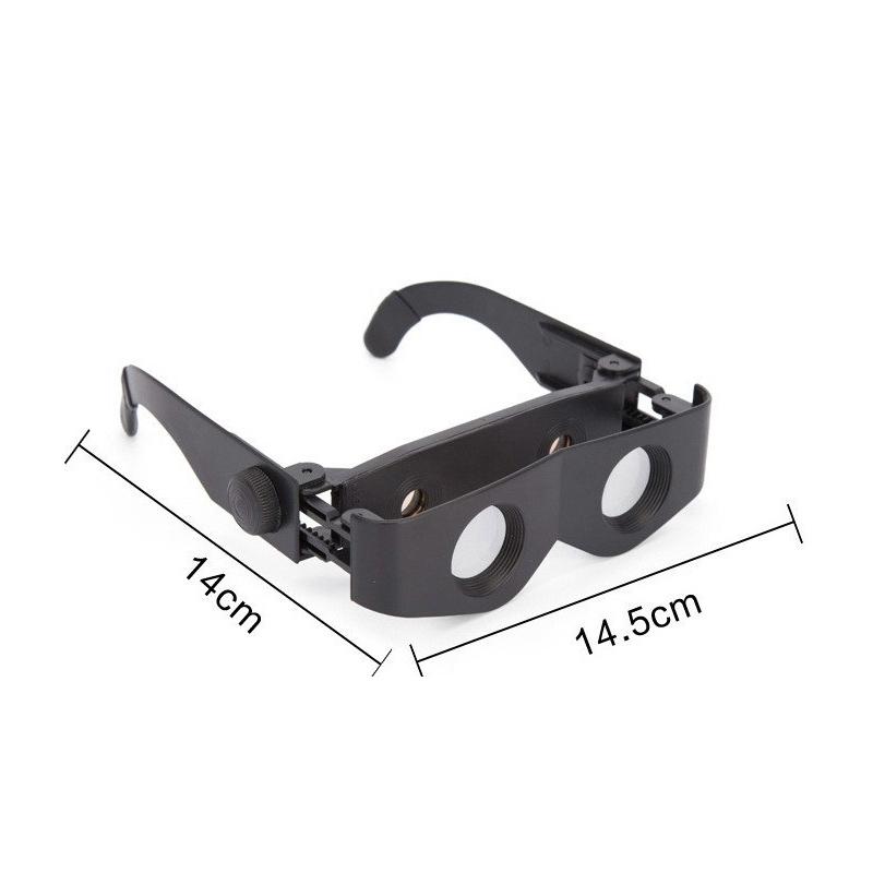 Professional Adjustable Focus Hands Free Fishing Binoculars Magnifier Glasses HD for Angling Bird Watching Outdoor Recreation