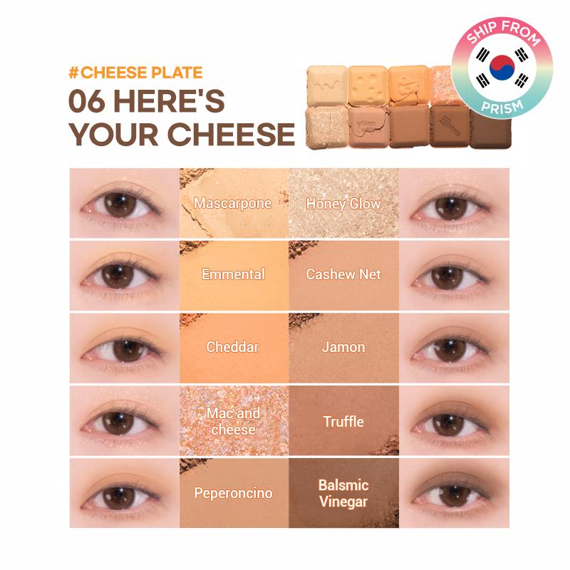 lilybyred Paleta cieni do powiek Mood Keyboard 8 kolorów, 10 wszechstronnych palet kolorów, galaretowata konsystencja z naturalną przyczepnością i rozwojem koloru