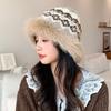 Keep Warm Fisherman Hat Thickned Ear Protection Cap Fashion Bucket Hat  Winter
