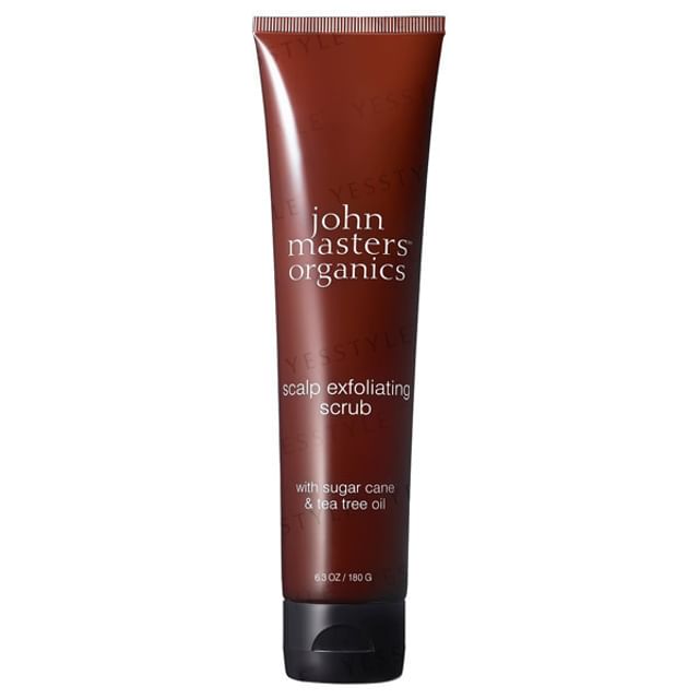 John Masters Organics - Сахарный скраб для пилинга кожи головы с тростниковым сахаром и чайным деревом 180g
