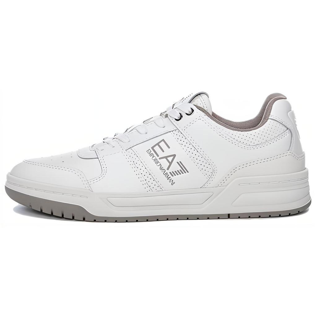 Emporio Armani Trendy Versatile Breathable Low-Top Sneakers Unisex sneakers White X8X234-XK422-MZ555