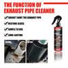 RAYHONG 30/120ml Car Exhaust Pipe Cleaner Kit Metal Multi-Purpose Pipe Derusting Spray Rust Remover Car Motorcycle Maintenance