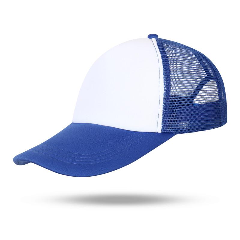 280gsm Adult Outdoor Unisex Blank Plain Sponge Net Cap Trucker Hats Custom Hats Promotional Trucker Hats