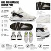 Nike Air Huarache Crater Premium Light Bone Men Sneakers Cream White DM0863-001