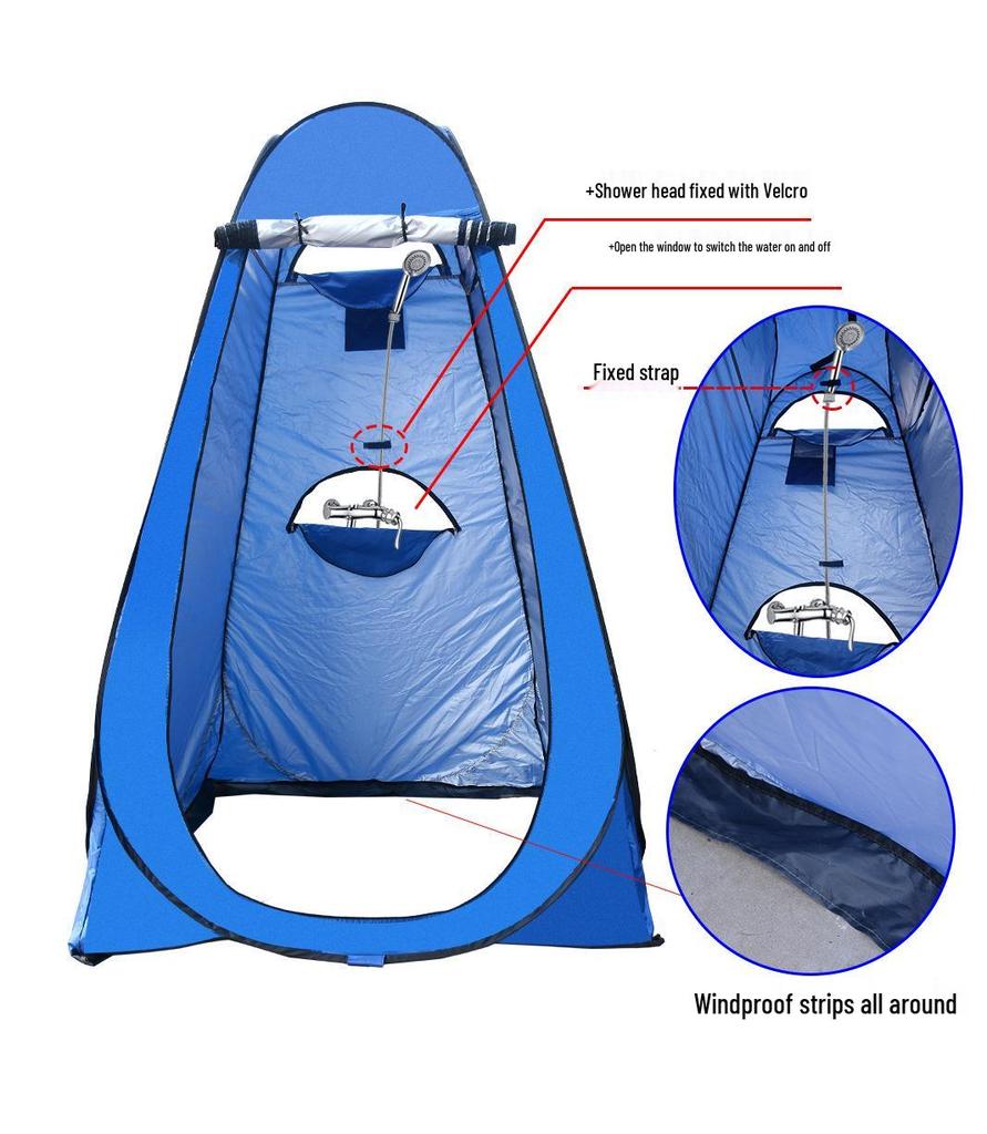 Instant Pop-Up Outdoor Shower & Changing Tent for Camping and Beach