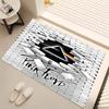 Rock Band P-Pink F-Floyd Print Area Rug - Soft,Washable Non-Slip Indoor Mat,Living Room,Home Office Decorative Rug