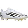 Adidas F50 Club FG/MG Fashionable Comfortable Non-Slip Durable Low-Top Soccer Shoes Kids sneakers White Platinum JI0029