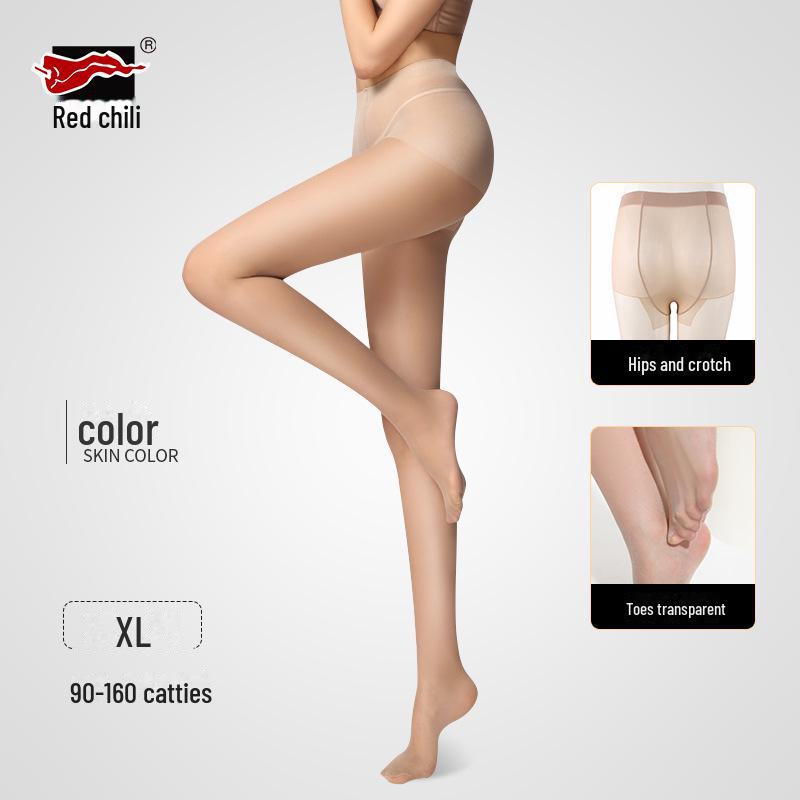 Red Pepper Women's Large Anti-Snag Durable Summer Stockings, Fits Up to 200 Pounds