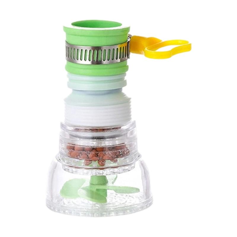 Faucet Extension Sprays Head 360 Degree Rotating Telescopic Tap Sprayers Nozzle Extender with Filter For Enhances Reach
