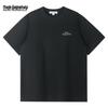 Mark Fairwhale Men's Back Print/Embroidered Crew Neck T-Shirt