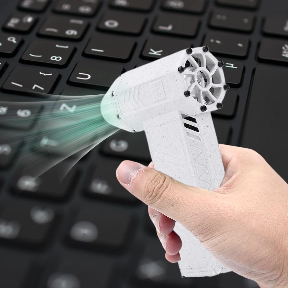 Small Turbo Fan 110000RPM Mini  Fan Portable Turbo Fan 45M/S Turbo Violent Fan 3000mah for PC Keyboard Camera