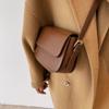 Leather PU Shoulder Bag Korean Style Women Crossbody Bag Simple Flap Crossbody Shoulder Bag  Ladies