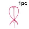 1-11pc Folding Wig Stand Adjustable Plastic Hat Display Stand Portable Fashion Model Wig Cap Holder FHome Salon Travel Use