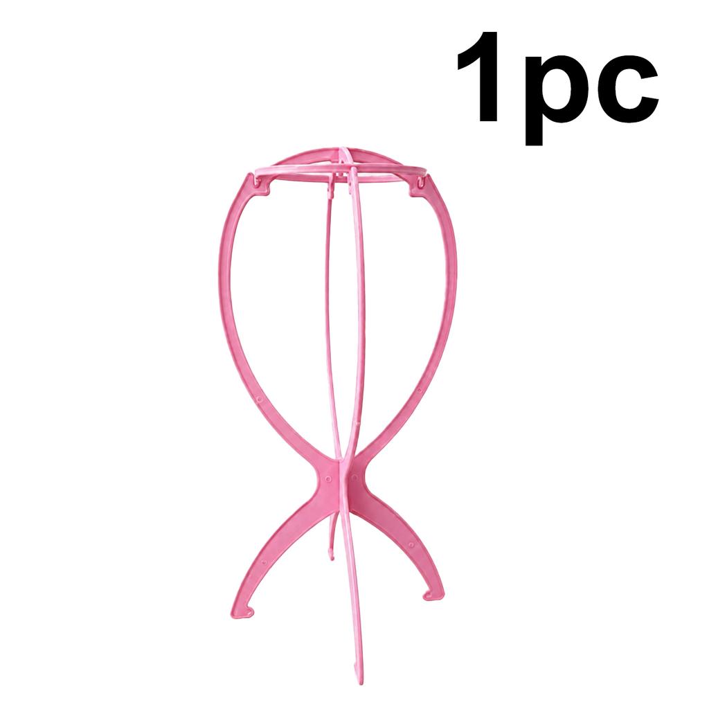 1-11pc Folding Wig Stand Adjustable Plastic Hat Display Stand Portable Fashion Model Wig Cap Holder FHome Salon Travel Use