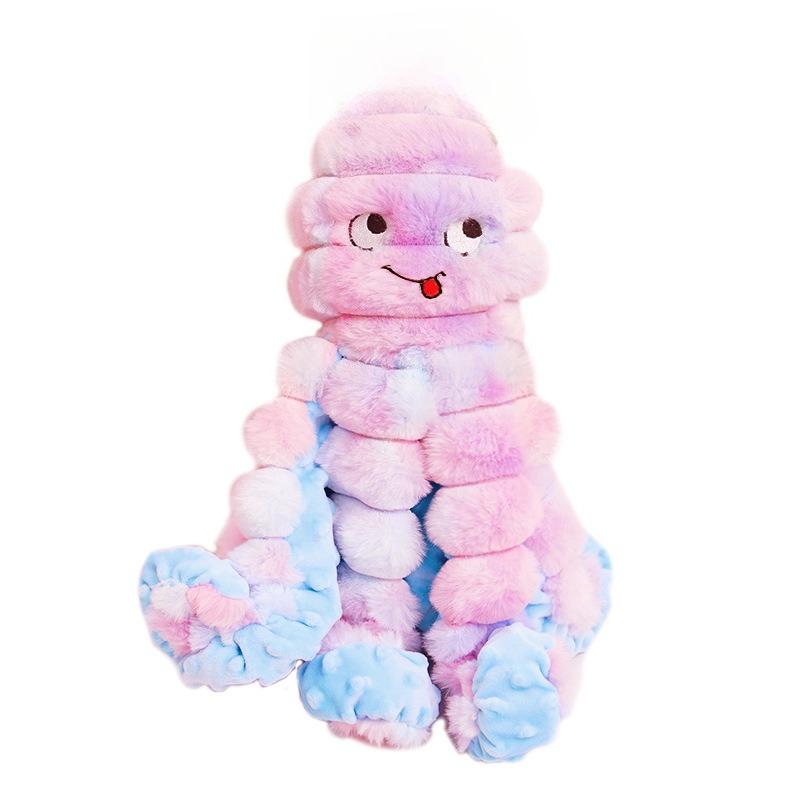 

Dog Toy Octopus Sound Paper Sound Tug of War Interactive Self-hi Antiboredom Anti-dismantling Pet Toy рожевий