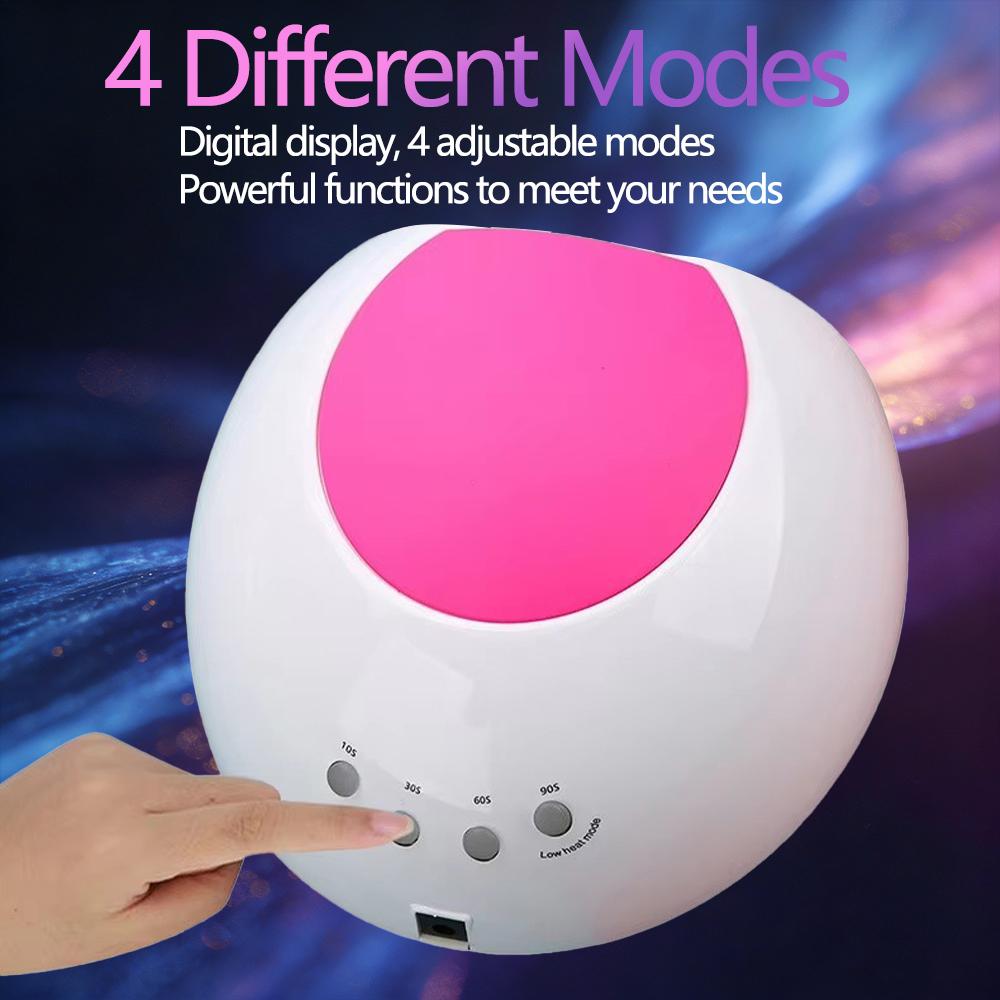 Sun2C UV Nail Lamp 48W Gel Polish Dryer Pedicure Light Manicure Lamp Nail Art Gel Dryer Machine Nail LED Lamp Not Black Handed