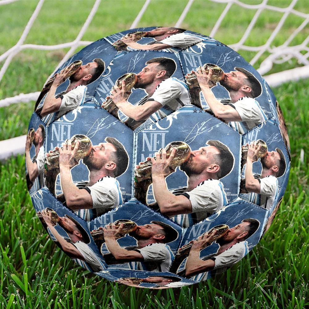 Messi 10 Number Soccer Legend Size 5 Soccer Football Machinestitched Indooroutdoor Universal Football Ideal For Soccer Enthusiasts