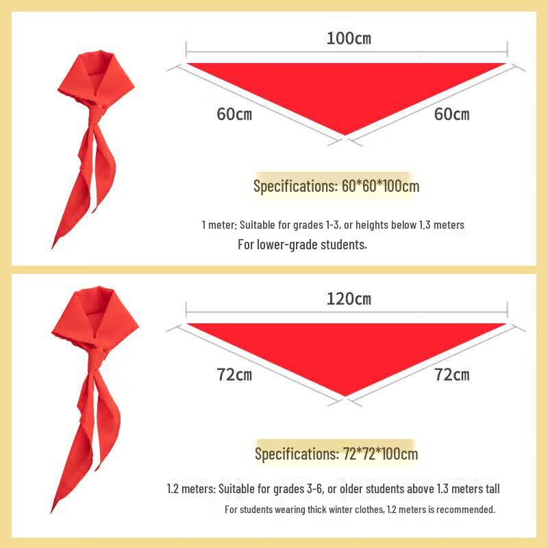 Deli Young Pioneer Red Scarf