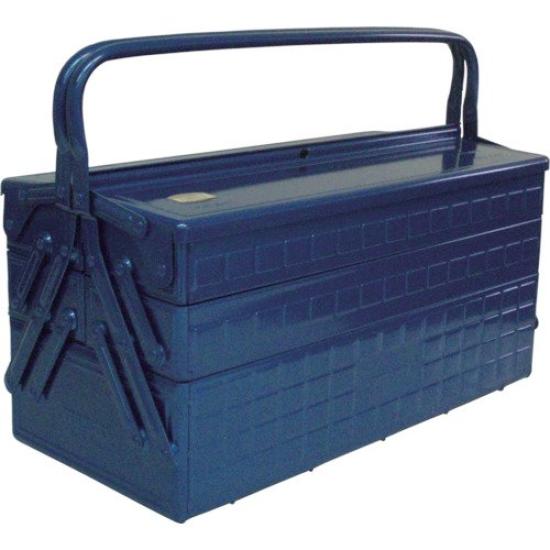 TRUSCO Tool Box 472X220X343 Blue X 3 3-tier GT-470-B [Case Sale]